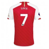 Koszulka piłkarska Arsenal Bukayo Saka #7 Strój Domowy 2023-24 tanio Krótki Rękaw